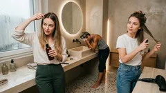 Capelli folti: densità o spessore? Come scegliere il taglio che alleggerisce davvero (e una routine più semplice)