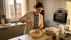 Il plumcake che resta umido: ricotta e dulce de leche, pronto in meno di un’ora
